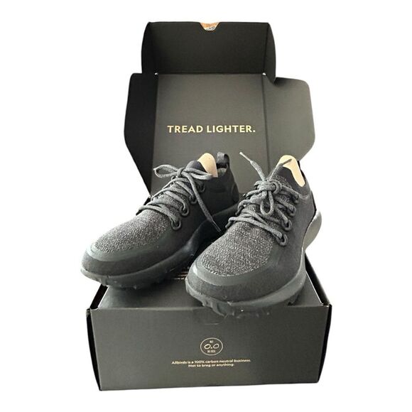 Allbirds Black Athletic Shoes Sleek Low-Top Design Size 9 - Picture 2 of 8